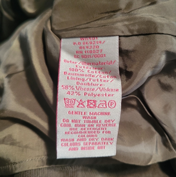 Boden Embroidered Corduroy Boho Skirt Size 8 - Picture 7 of 7